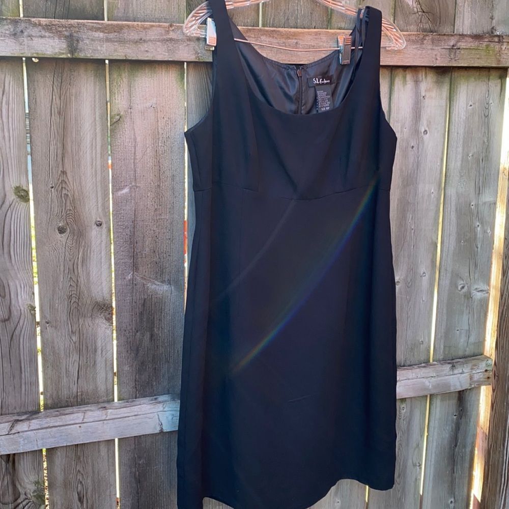 S.L Fashions shift dress sz. 16 petite